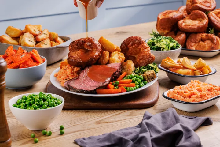 carvery and plated roast at Table Table